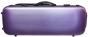 Hidersine Viola Case - Polycarbonate Oblong Brushed Purple