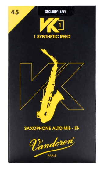 Vandoren Alto Saxophone Synthetic VK1 Reed - Strength 45