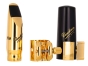 Vandoren Soprano Saxophone V16 Metal Mouthpiece, Ligature and Cap - S7