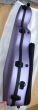 Hidersine Violin Case - Polycarbonate Gourd Brushed Purple - B-Stock - CL1870