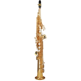 Trevor James EVO Soprano Saxophone - Gold Lacquer Gloss