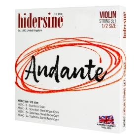 Hidersine Andante Violin String SET 1/2