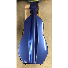 Hidersine Cello Case Fibreglass Blue - B-Stock - CL1862