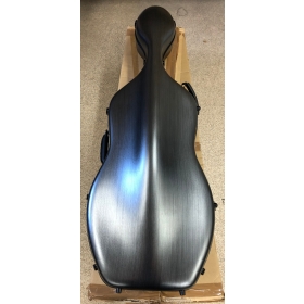 Hidersine Cello Case - Polycarbonate Brushed Silver - B-Stock - CL1866