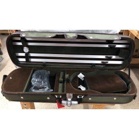 Hidersine Violin Case 4/4 Light Oblong - Olive - B-Stock - CL1872