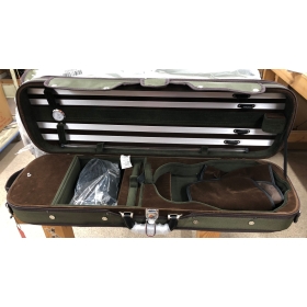 Hidersine Violin Case 4/4 Light Oblong - Olive - B-Stock - CL1873