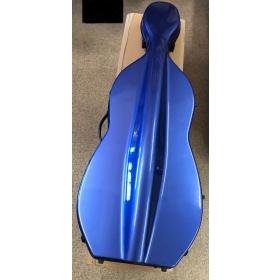 Hidersine Cello Case Fibreglass Blue - B-Stock - CL1877