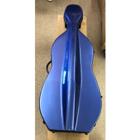 Hidersine Cello Case Fibreglass Blue - B-Stock - CL1878