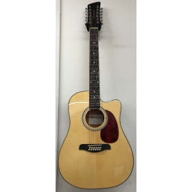 Brunswick Dreadnought Cutaway 12 String Natural - B-Stock - CL1927