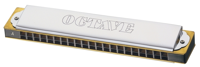 Tombo Tremolo Harmonica Octave 21 A