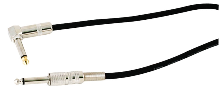 TGI Guitar Cable - RightAngled Jack to Jack 6m 20ft- Audio Essentials