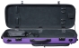 Hidersine Viola Case - Polycarbonate Oblong Brushed Purple