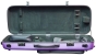 Hidersine Viola Case - Polycarbonate Oblong Brushed Purple