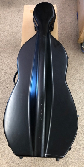 Hidersine Cello Case Fibreglass Black - B-Stock - CL1879