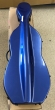 Hidersine Cello Case Fibreglass Blue - B-Stock - CL1874