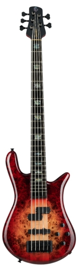 Spector Bass Euro 5 CST Natural Red Burst Gloss