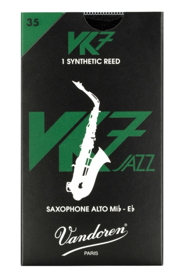 Vandoren Alto Saxophone Synthetic VK7 Jazz Reed - Strength 35